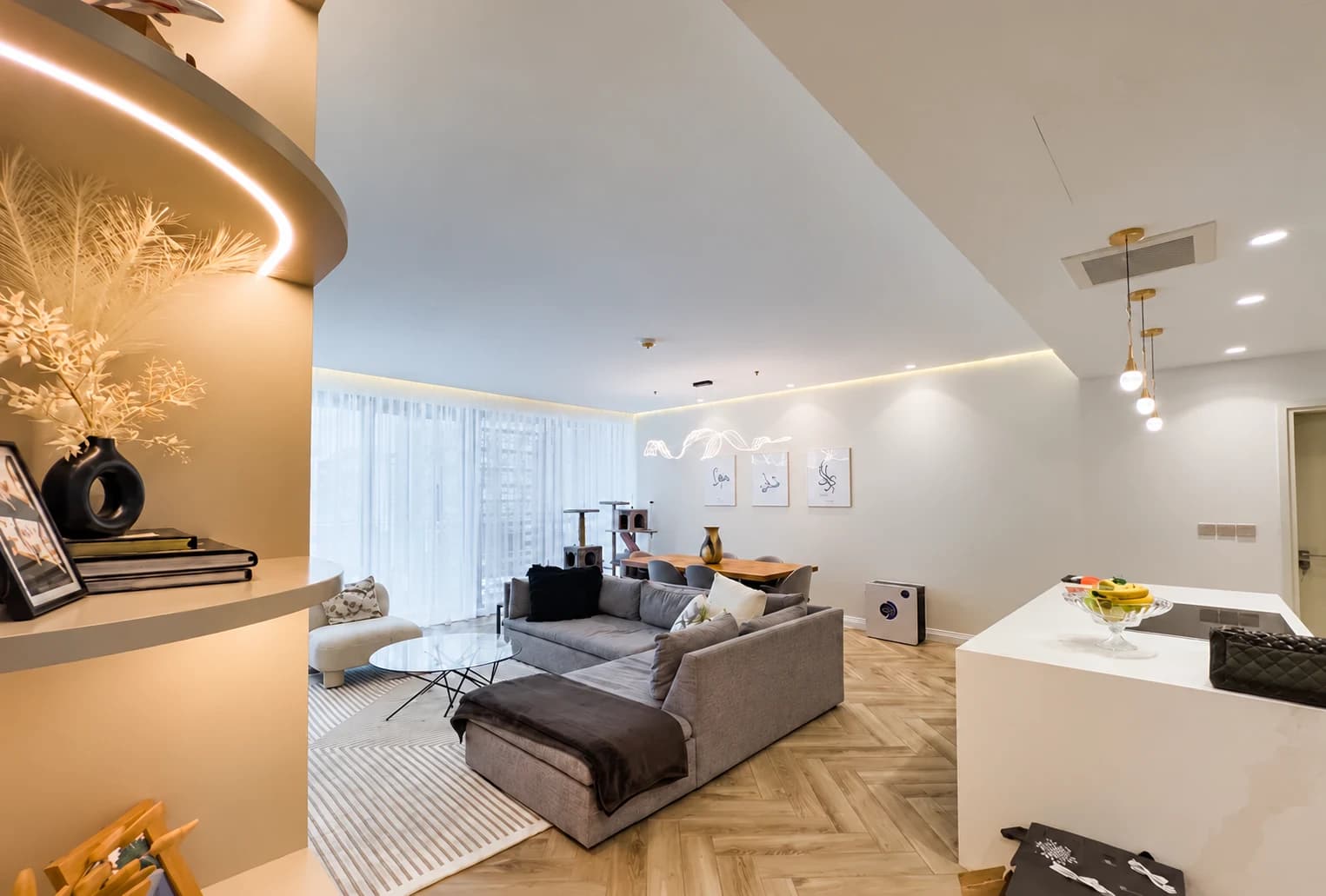 Alternate living room view
