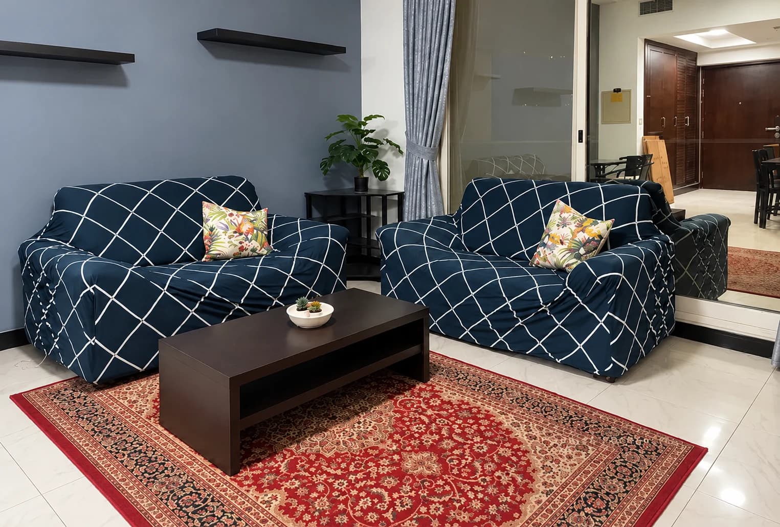 Living room — retouched image