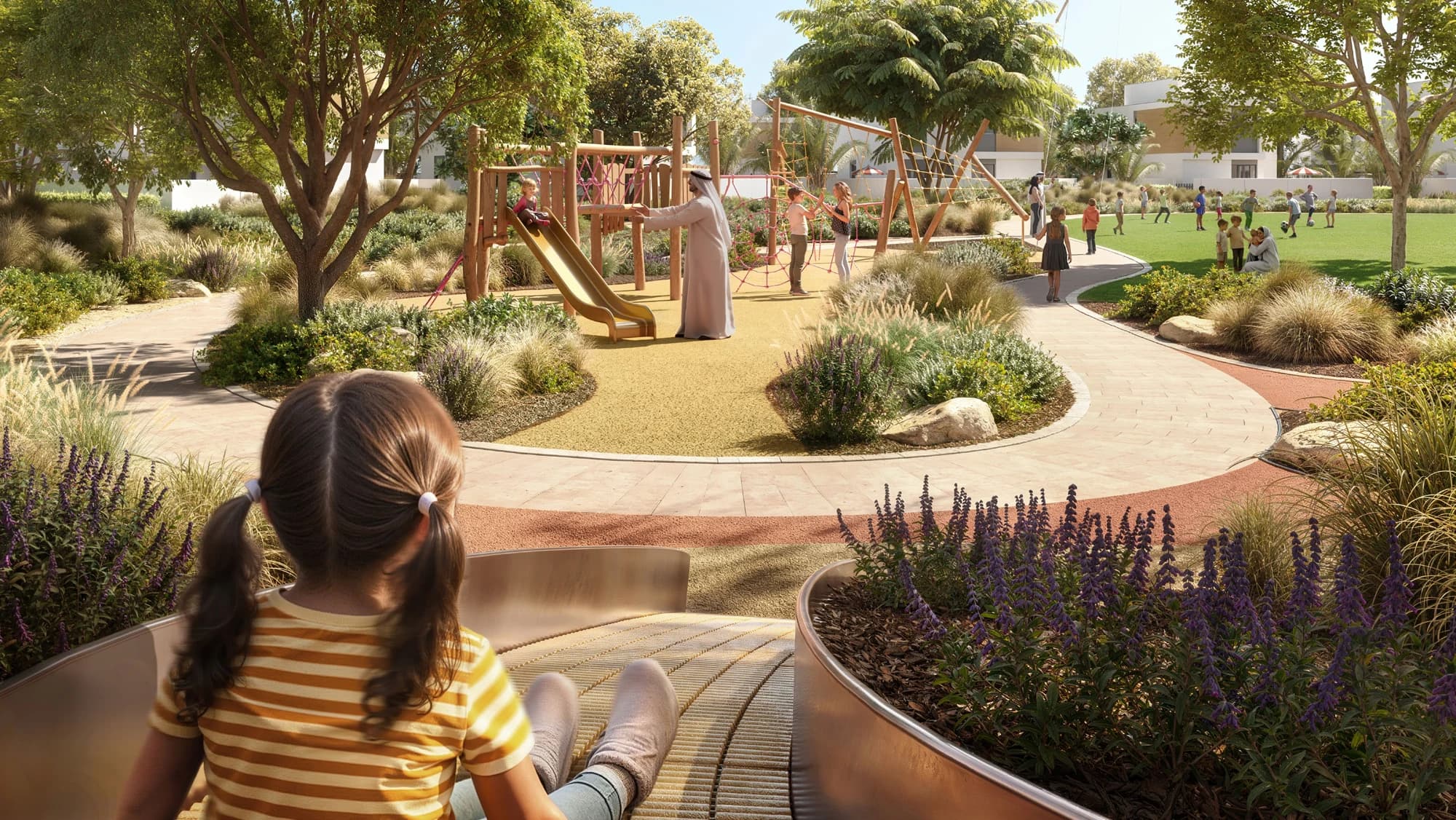 Al Ghadeer Parks by Aldar — Abu Dhabi — visuel de présentation 10