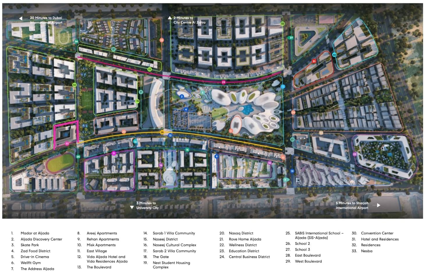 Nesba 1 Aljada — Sharjah — visuel de présentation 7