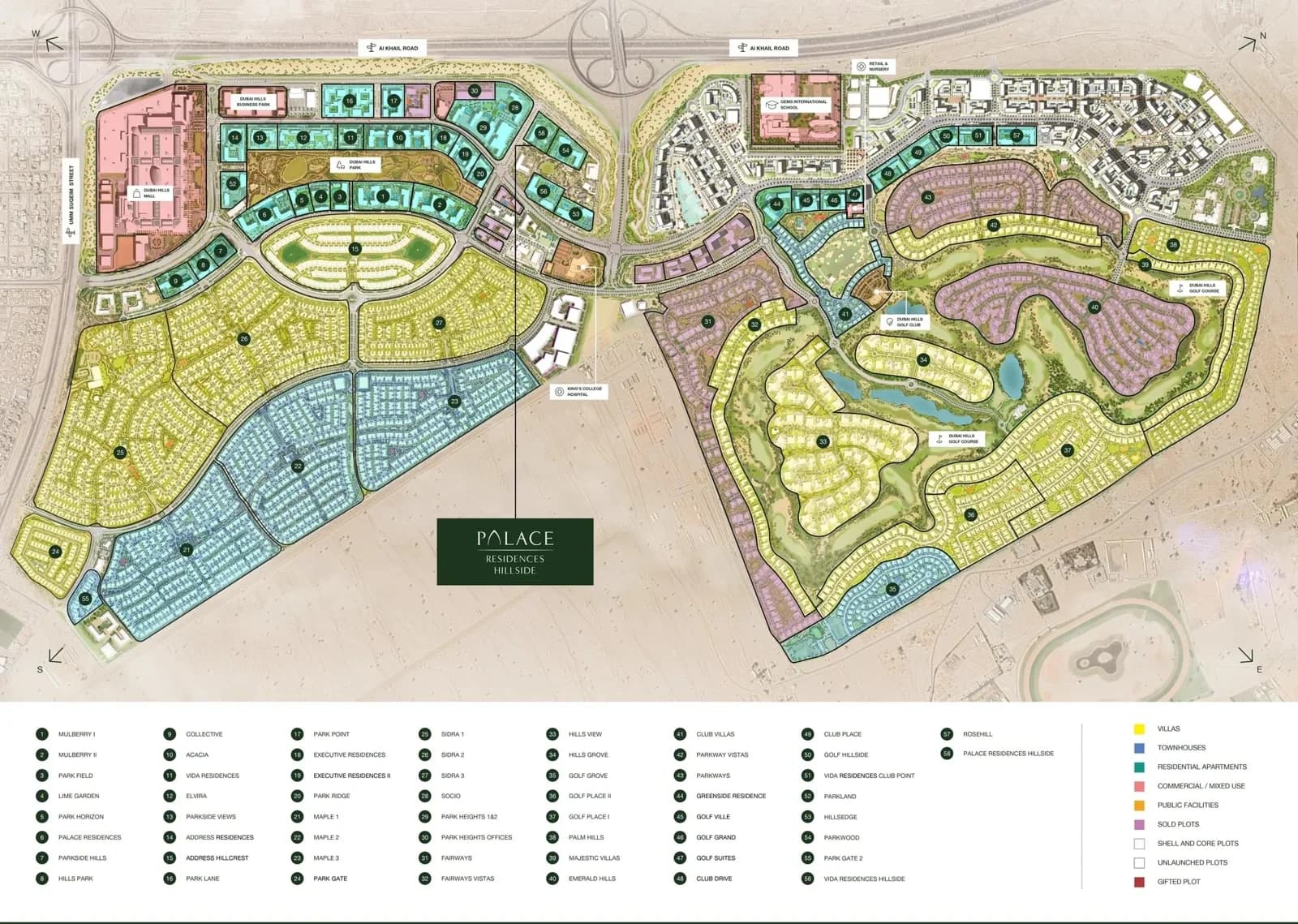Palace Residences Hillside Towers A & B — Dubaï — visuel de présentation 8