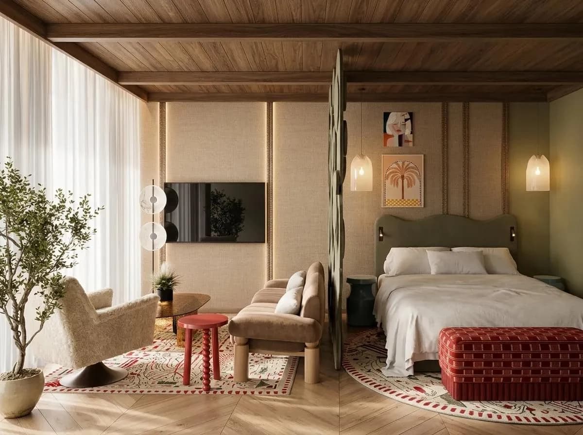 Dolce Residences by Wyndham — Интерьер · визуализация застройщика
