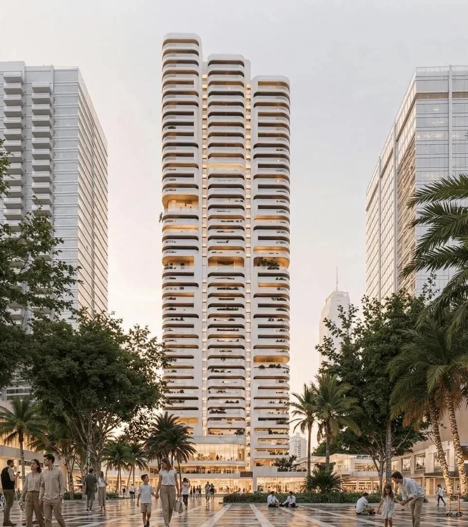Nine Collective — Architecture · perspective du promoteur