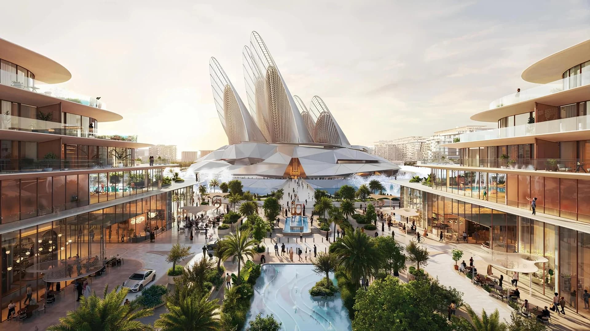Mandarin Oriental Residences Saadiyat — Архитектура · разработчик рендеринга